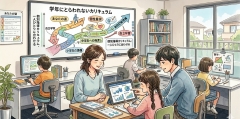 千葉中央校は、小学１年生～高校生までが通う、ITを活用した個別指導塾です。