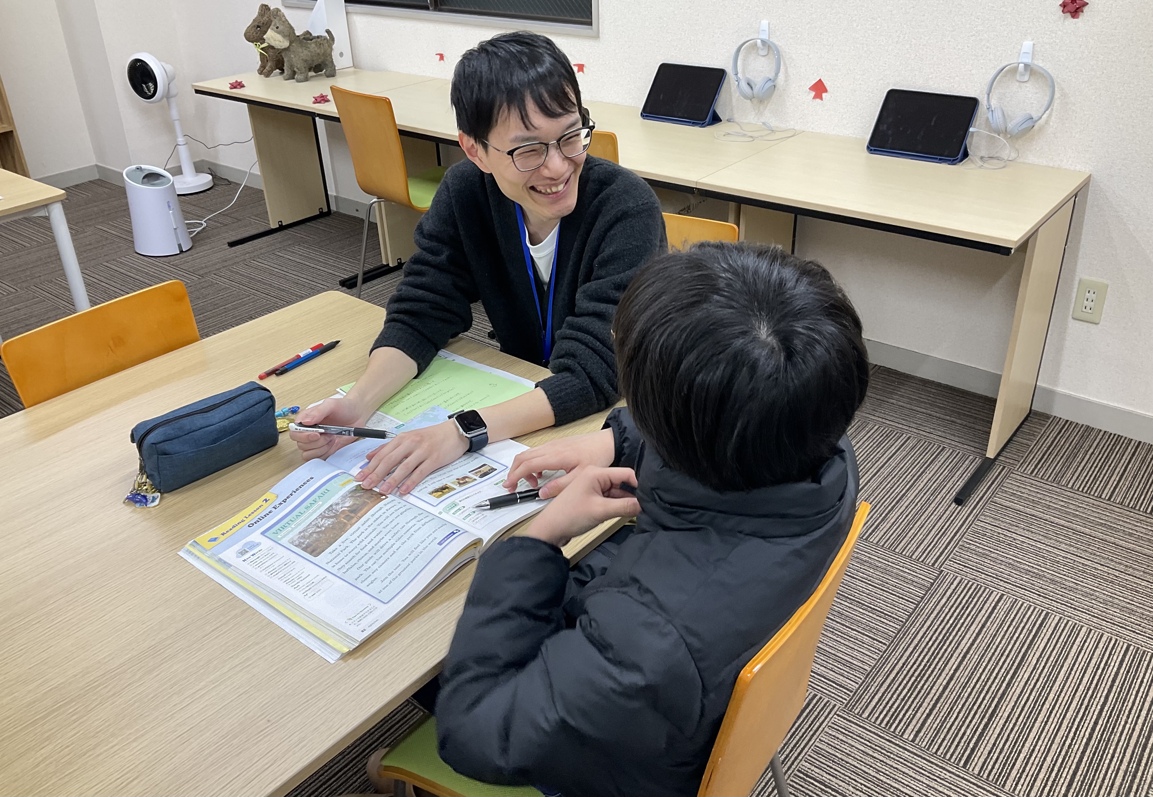 地域の学校に合わせた個別指導！